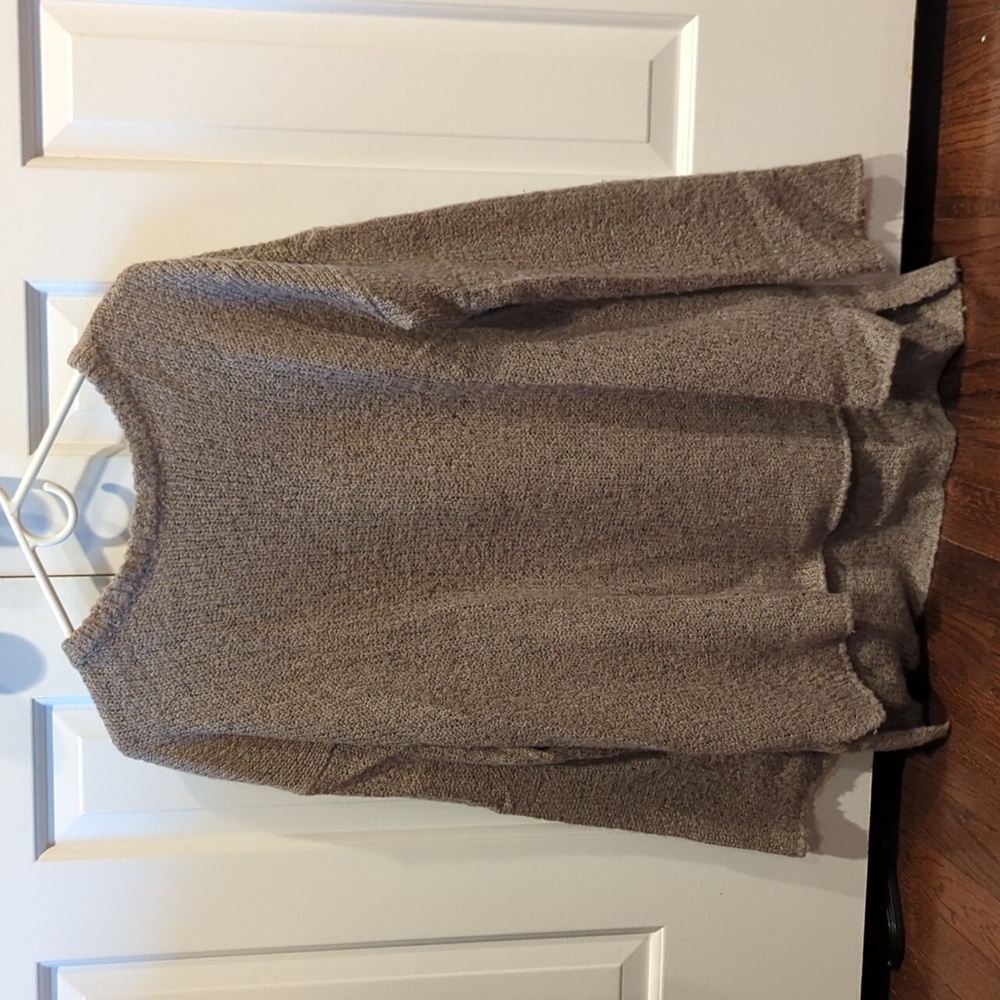 Oversized knit sweater